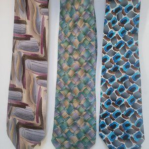 Three Jerry Garcia Neckties, Excellent